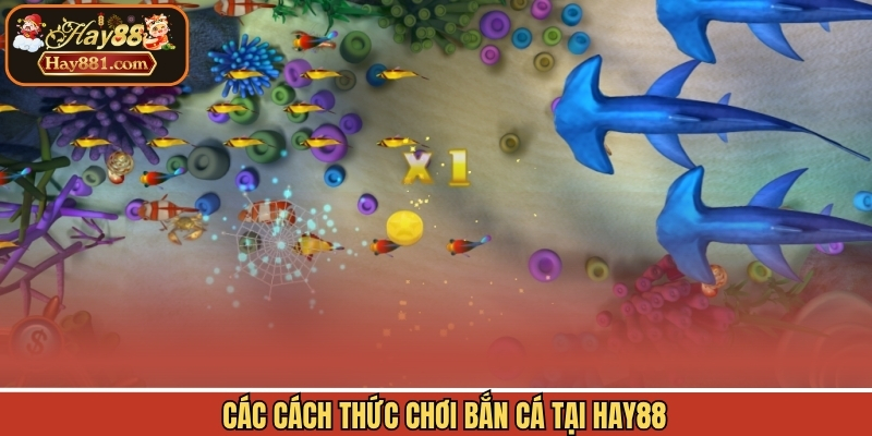 Các cách thức chơi bắn cá tại Hay88